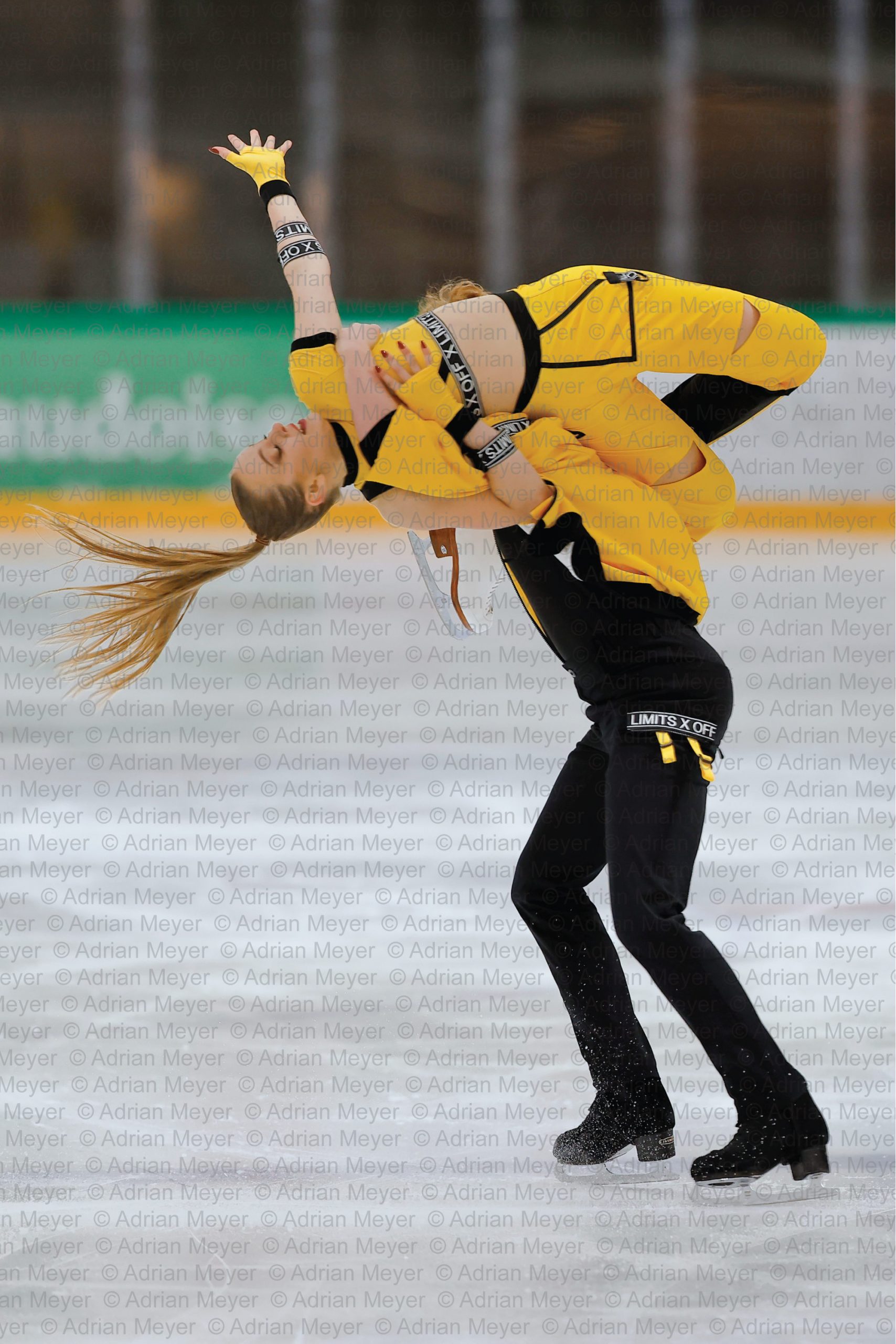 Olexandra BORYSOVA / Aaron FREEMAN POL - Ice Dance - Rhythm Dance at Swiss Ice Skating Open 2025