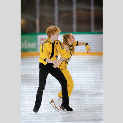 Olexandra BORYSOVA / Aaron FREEMAN POL - Ice Dance - Rhythm Dance at Swiss Ice Skating Open 2025
