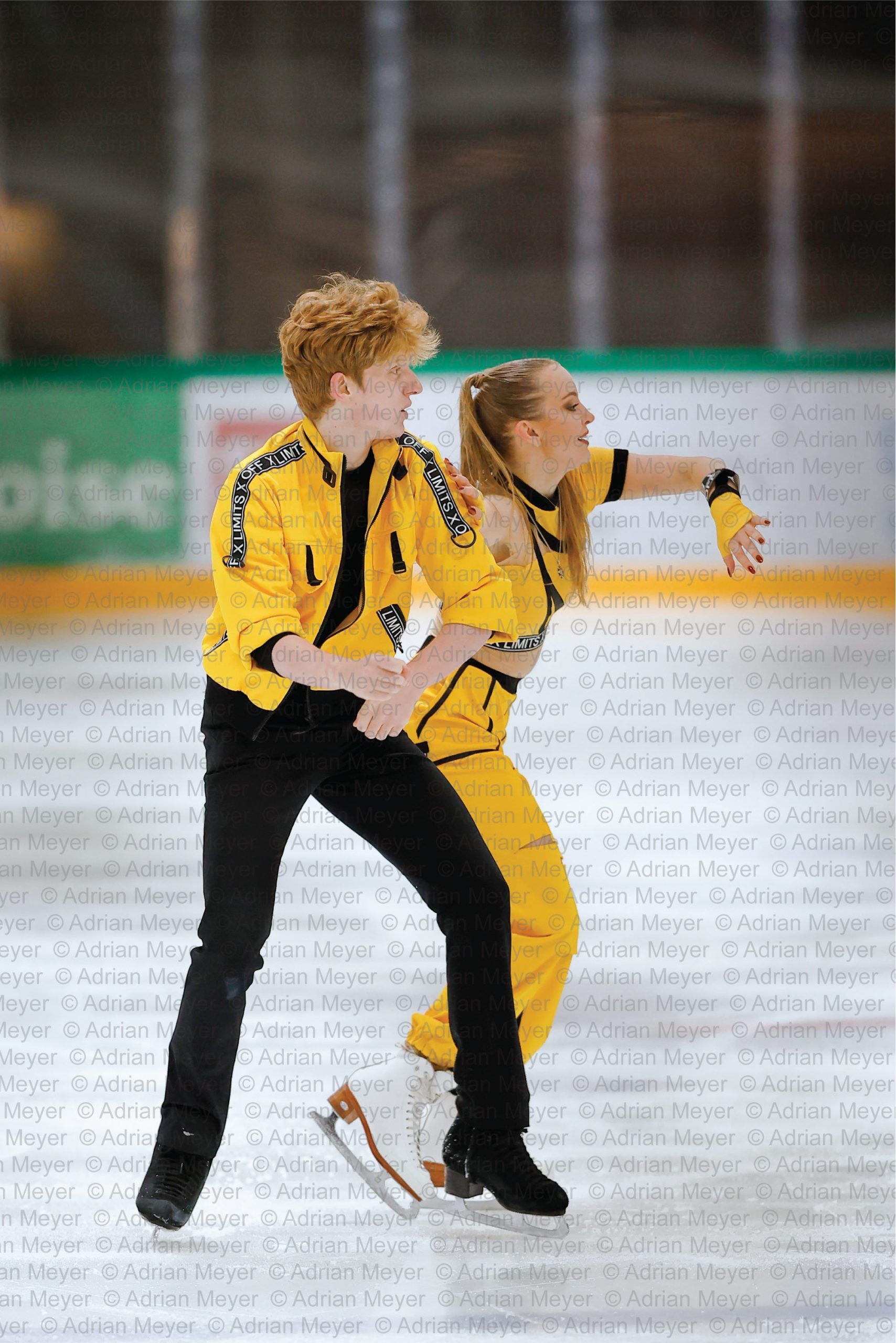 Olexandra BORYSOVA / Aaron FREEMAN POL - Ice Dance - Rhythm Dance at Swiss Ice Skating Open 2025