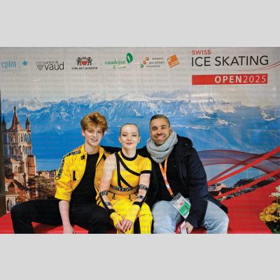 Olexandra BORYSOVA / Aaron FREEMAN POL - Ice Dance - Rhythm Dance at Swiss Ice Skating Open 2025