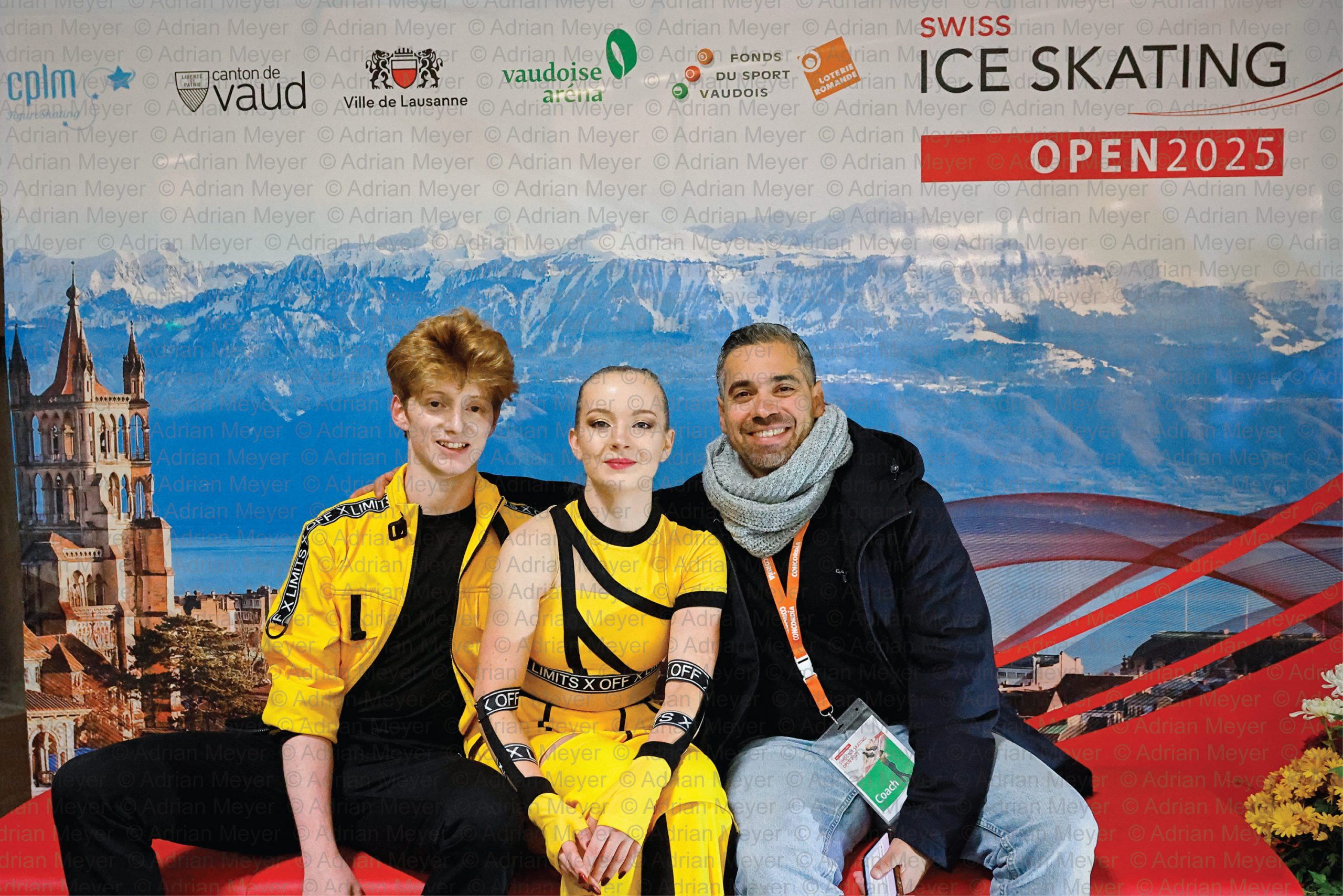 Olexandra BORYSOVA / Aaron FREEMAN POL - Ice Dance - Rhythm Dance at Swiss Ice Skating Open 2025
