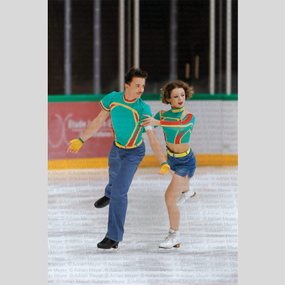 Marie DUPAYAGE / Thomas NABAIS  - Ice Dance - Rhythm Dance at Swiss Ice Skating Open 2025