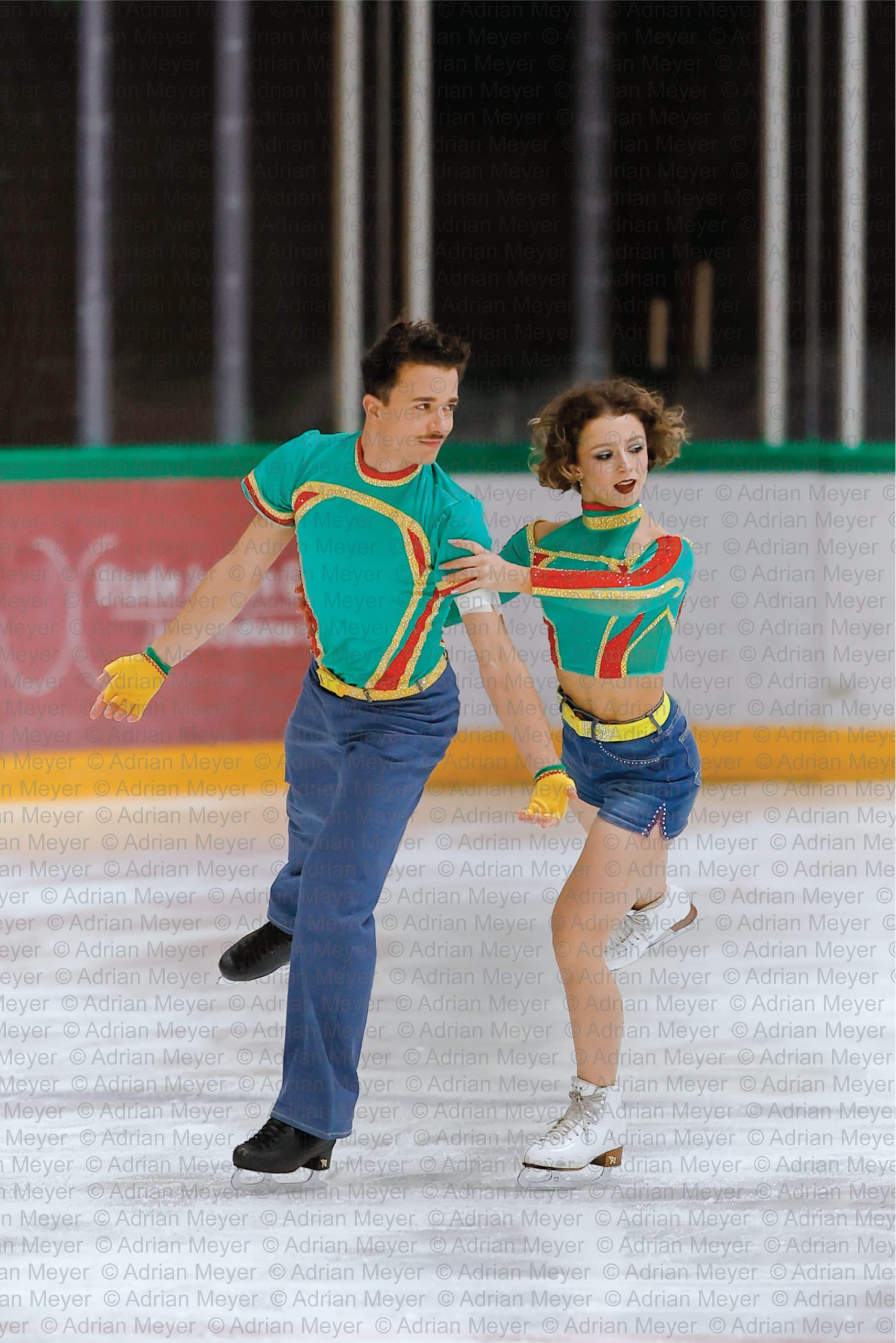 Marie DUPAYAGE / Thomas NABAIS - Ice Dance - Rhythm Dance at Swiss Ice Skating Open 2025