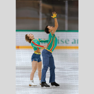 Marie DUPAYAGE / Thomas NABAIS  - Ice Dance - Rhythm Dance at Swiss Ice Skating Open 2025