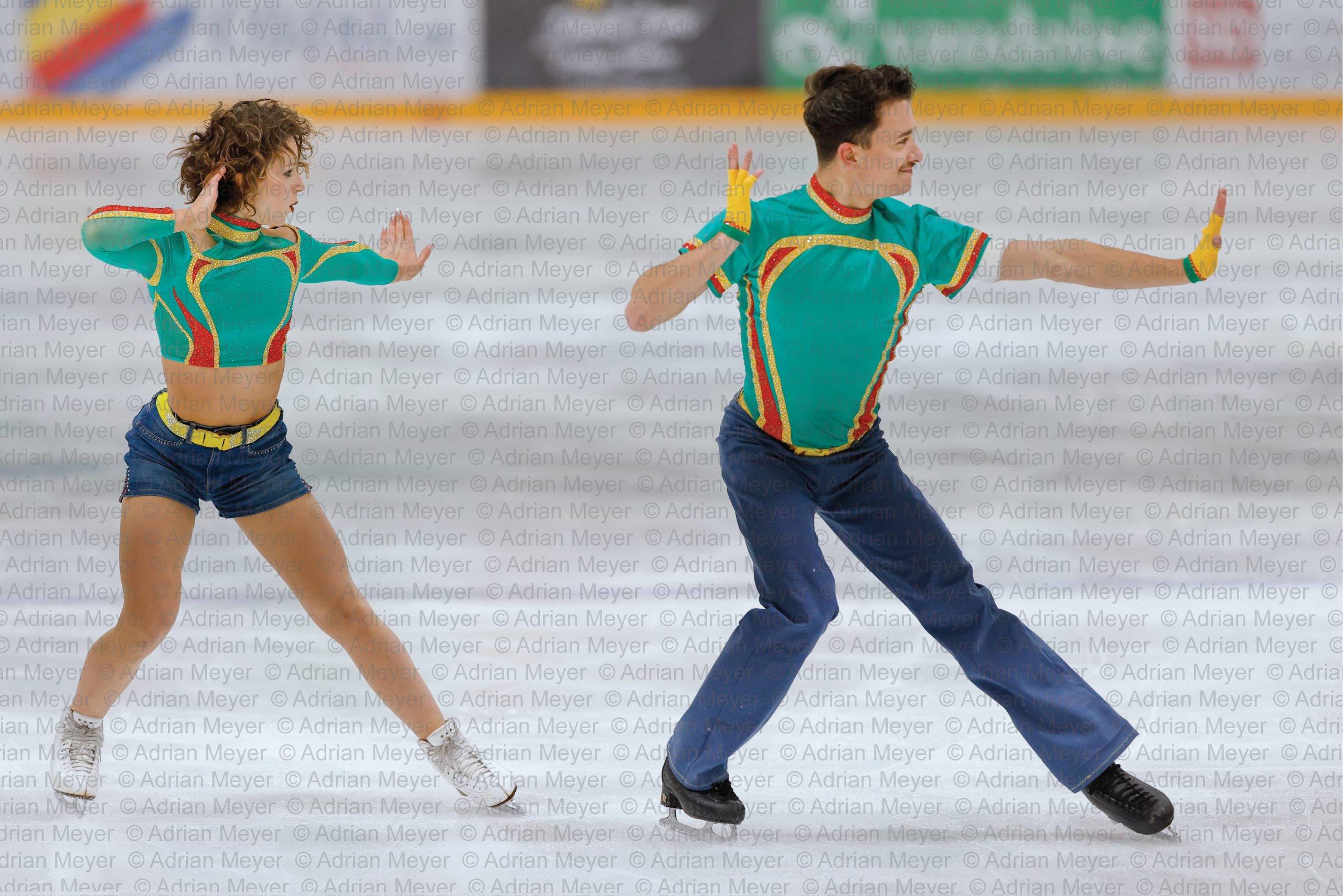 Marie DUPAYAGE / Thomas NABAIS - Ice Dance - Rhythm Dance at Swiss Ice Skating Open 2025