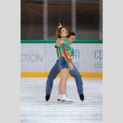 Marie DUPAYAGE / Thomas NABAIS  - Ice Dance - Rhythm Dance at Swiss Ice Skating Open 2025