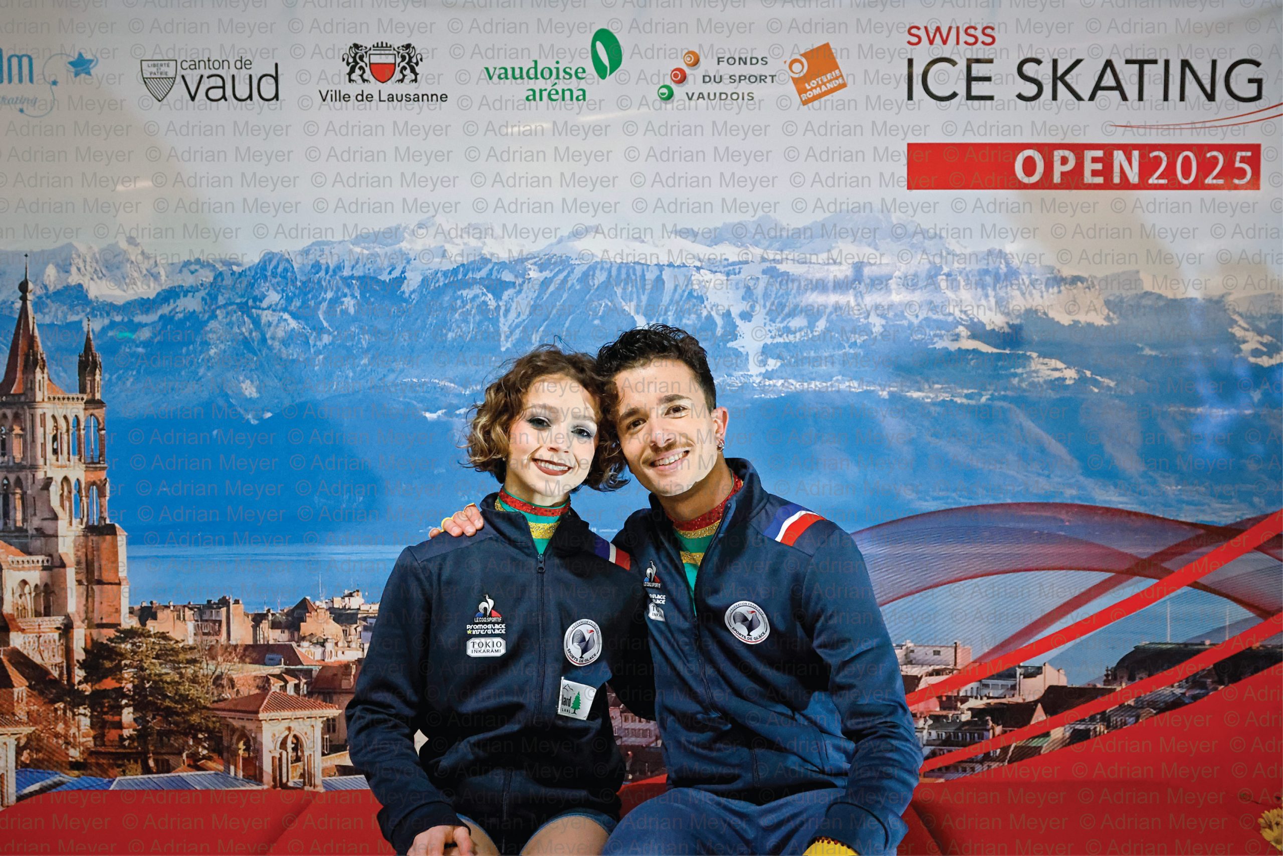 Marie DUPAYAGE / Thomas NABAIS - Ice Dance - Rhythm Dance at Swiss Ice Skating Open 2025