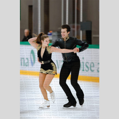 Lara LUFT / Ilias FOURATI HUN - Ice Dance - Rhythm Dance at Swiss Ice Skating Open 2025