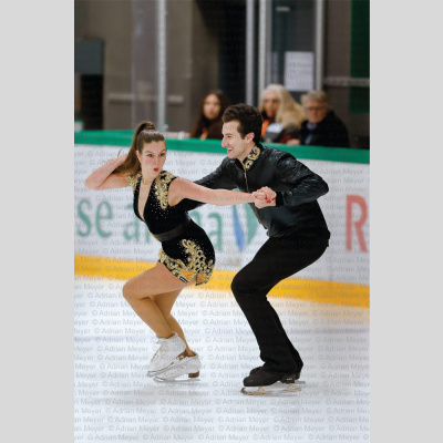 Lara LUFT / Ilias FOURATI HUN - Ice Dance - Rhythm Dance at Swiss Ice Skating Open 2025