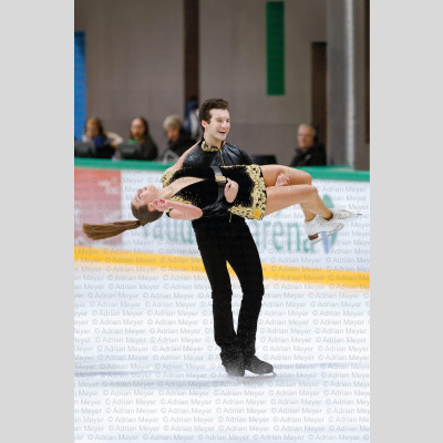 Lara LUFT / Ilias FOURATI HUN - Ice Dance - Rhythm Dance at Swiss Ice Skating Open 2025