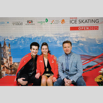 Lara LUFT / Ilias FOURATI HUN - Ice Dance - Rhythm Dance at Swiss Ice Skating Open 2025