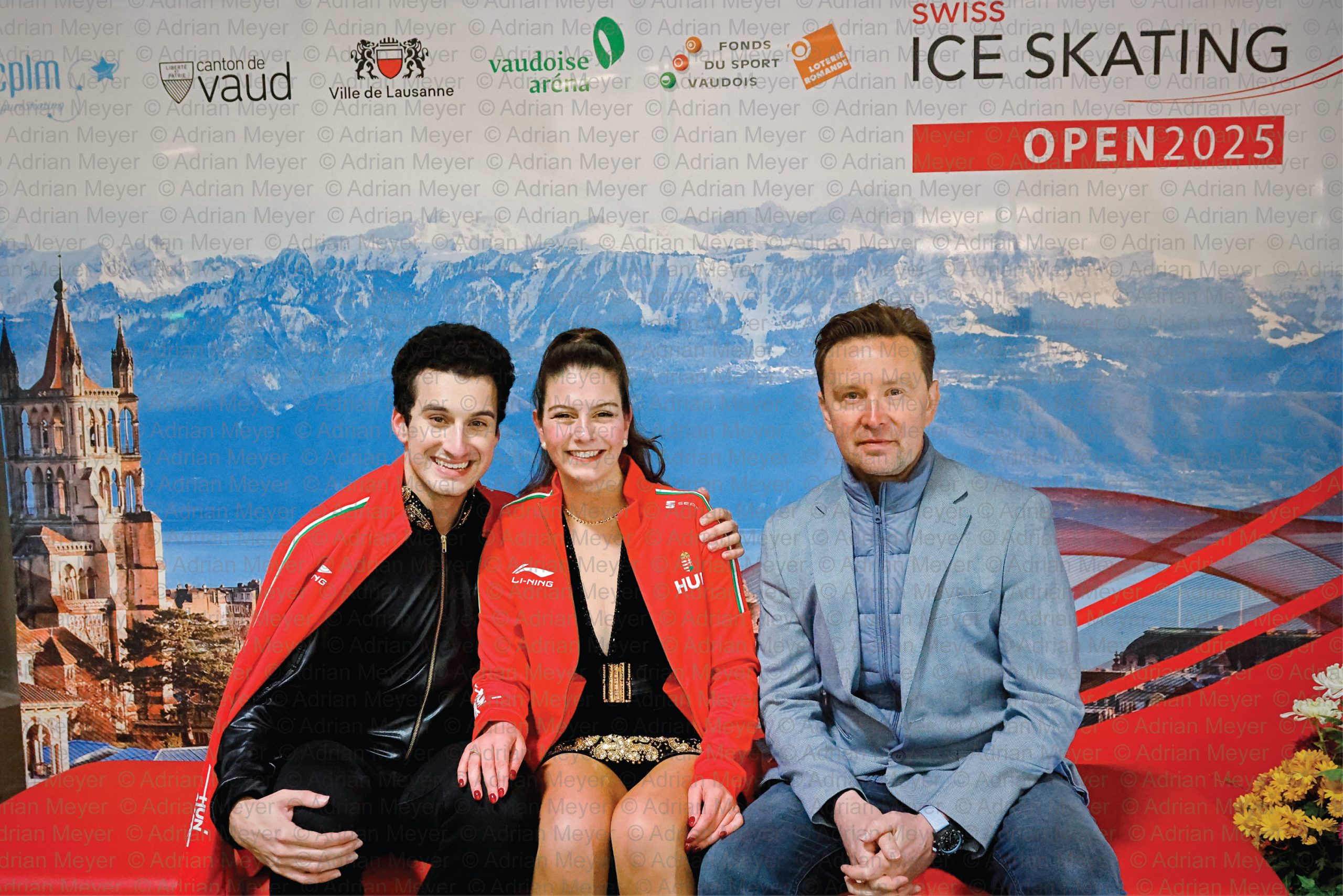 Lara LUFT / Ilias FOURATI HUN - Ice Dance - Rhythm Dance at Swiss Ice Skating Open 2025