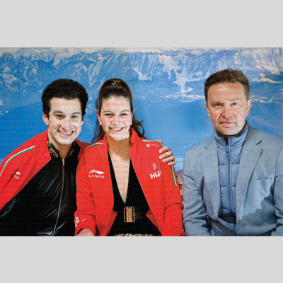 Lara LUFT / Ilias FOURATI HUN - Ice Dance - Rhythm Dance at Swiss Ice Skating Open 2025