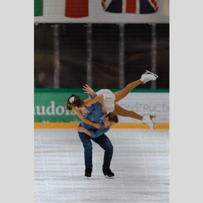 Sophia BUSHELL / Antonio PENA GBR - Ice Dance - Rhythm Dance at Swiss Ice Skating Open 2025
