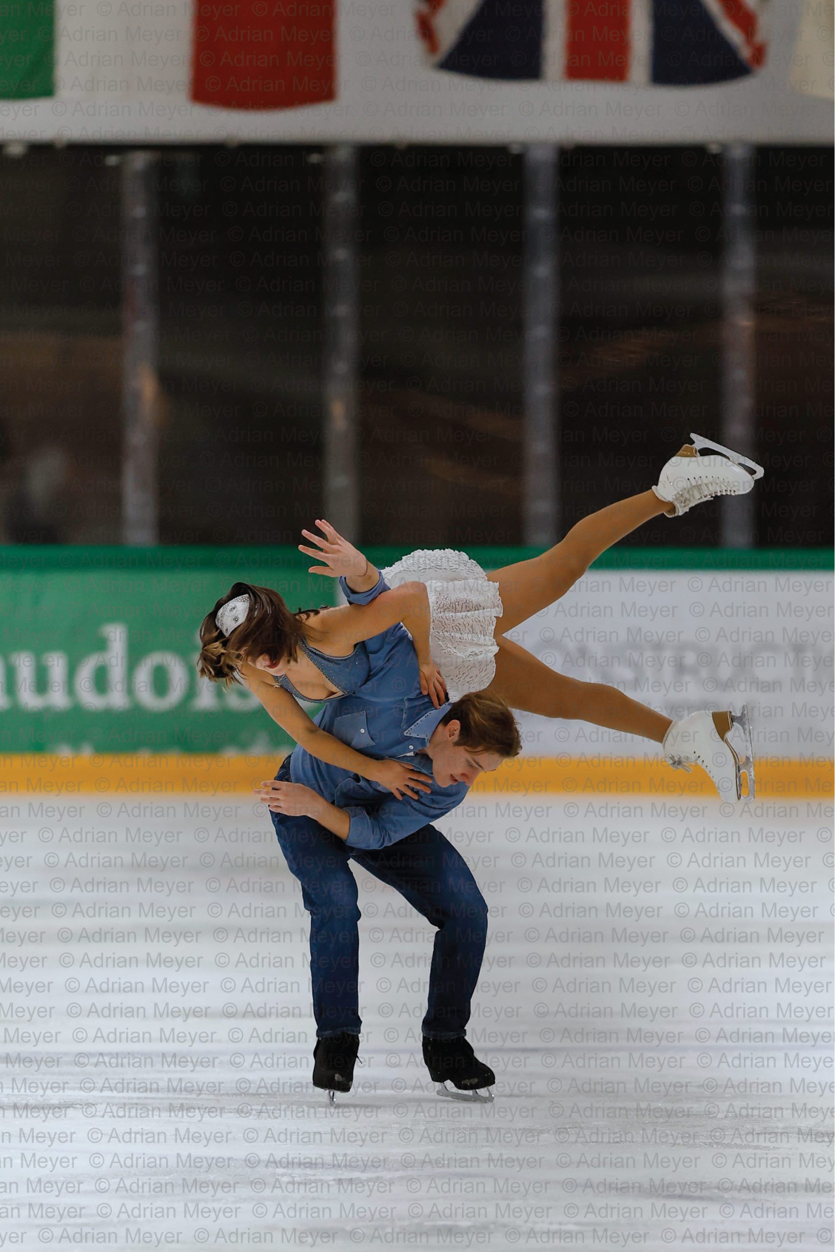 Sophia BUSHELL / Antonio PENA GBR - Ice Dance - Rhythm Dance at Swiss Ice Skating Open 2025