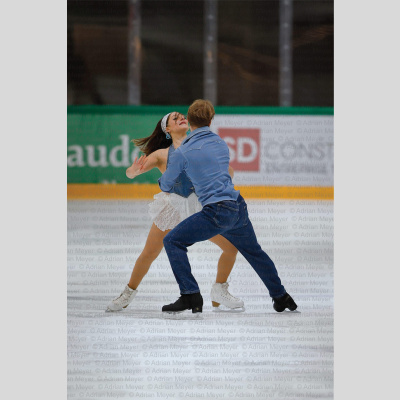 Sophia BUSHELL / Antonio PENA GBR - Ice Dance - Rhythm Dance at Swiss Ice Skating Open 2025