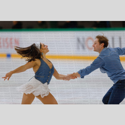 Sophia BUSHELL / Antonio PENA GBR - Ice Dance - Rhythm Dance at Swiss Ice Skating Open 2025