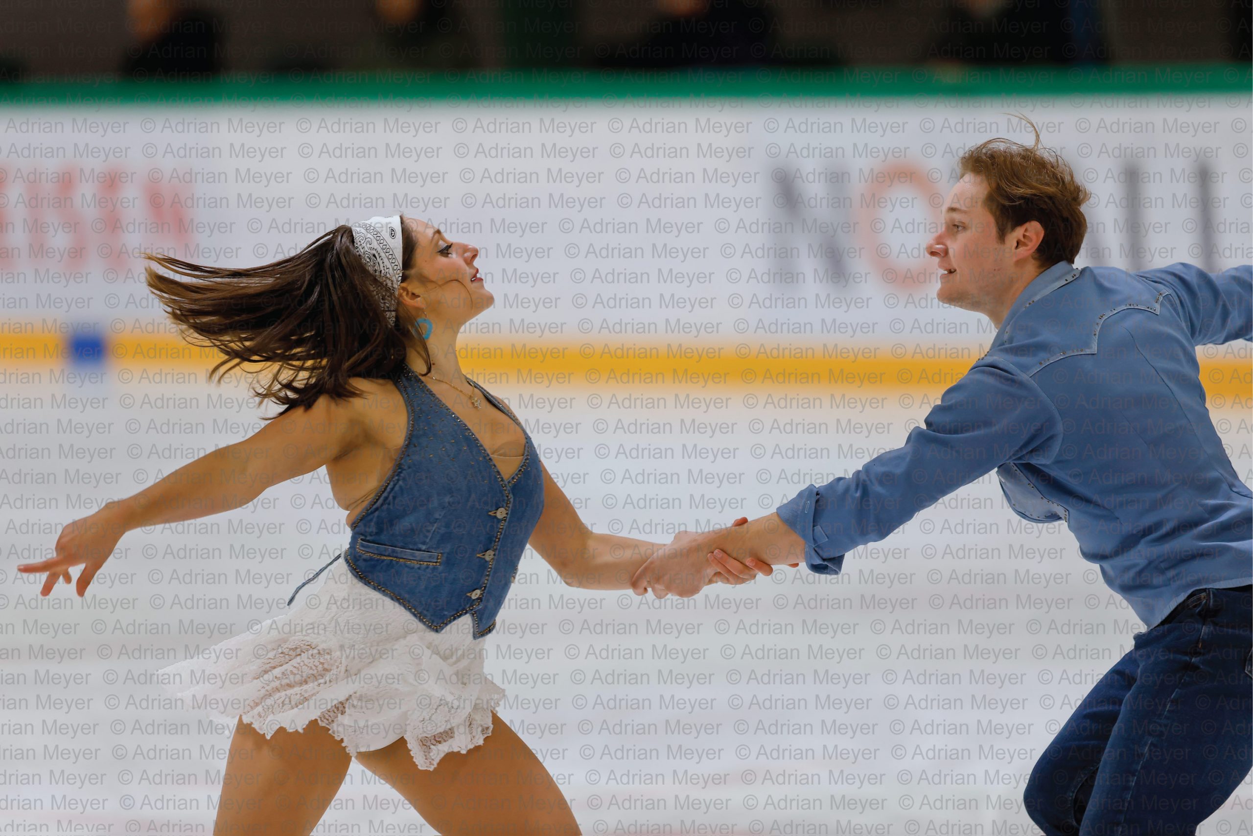 Sophia BUSHELL / Antonio PENA GBR - Ice Dance - Rhythm Dance at Swiss Ice Skating Open 2025