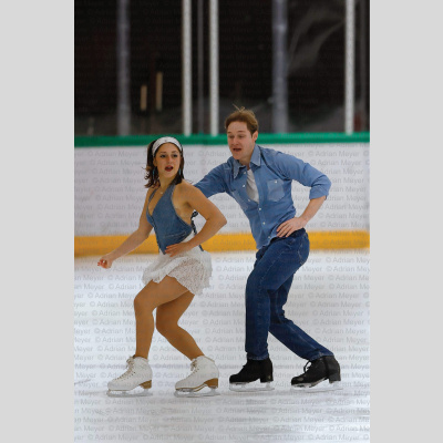 Sophia BUSHELL / Antonio PENA GBR - Ice Dance - Rhythm Dance at Swiss Ice Skating Open 2025