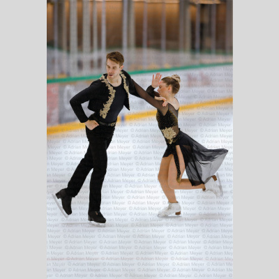 Victoria MANNI / Carlo ROETHLISBERGER ITA - Ice Dance - Rhythm Dance at Swiss Ice Skating Open 2025