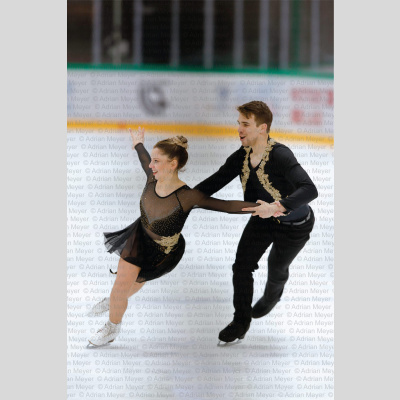 Victoria MANNI / Carlo ROETHLISBERGER ITA - Ice Dance - Rhythm Dance at Swiss Ice Skating Open 2025