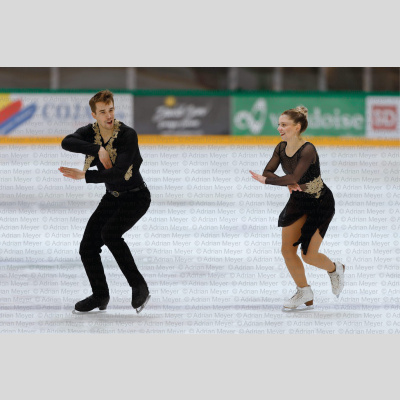Victoria MANNI / Carlo ROETHLISBERGER ITA - Ice Dance - Rhythm Dance at Swiss Ice Skating Open 2025