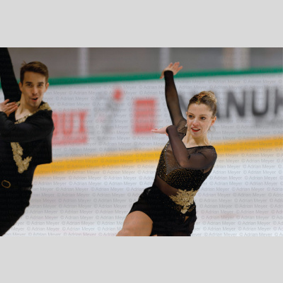Victoria MANNI / Carlo ROETHLISBERGER ITA - Ice Dance - Rhythm Dance at Swiss Ice Skating Open 2025