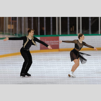 Victoria MANNI / Carlo ROETHLISBERGER ITA - Ice Dance - Rhythm Dance at Swiss Ice Skating Open 2025