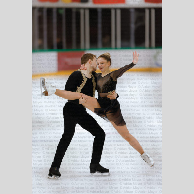 Victoria MANNI / Carlo ROETHLISBERGER ITA - Ice Dance - Rhythm Dance at Swiss Ice Skating Open 2025