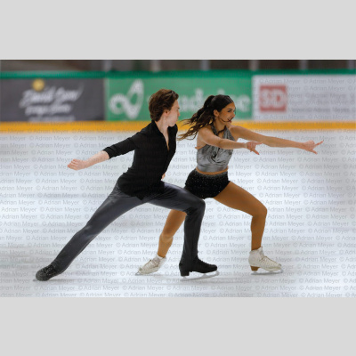 Harlow Lynella STANLEY / Seiji URANO MEX - Ice Dance - Rhythm Dance at Swiss Ice Skating Open 2025