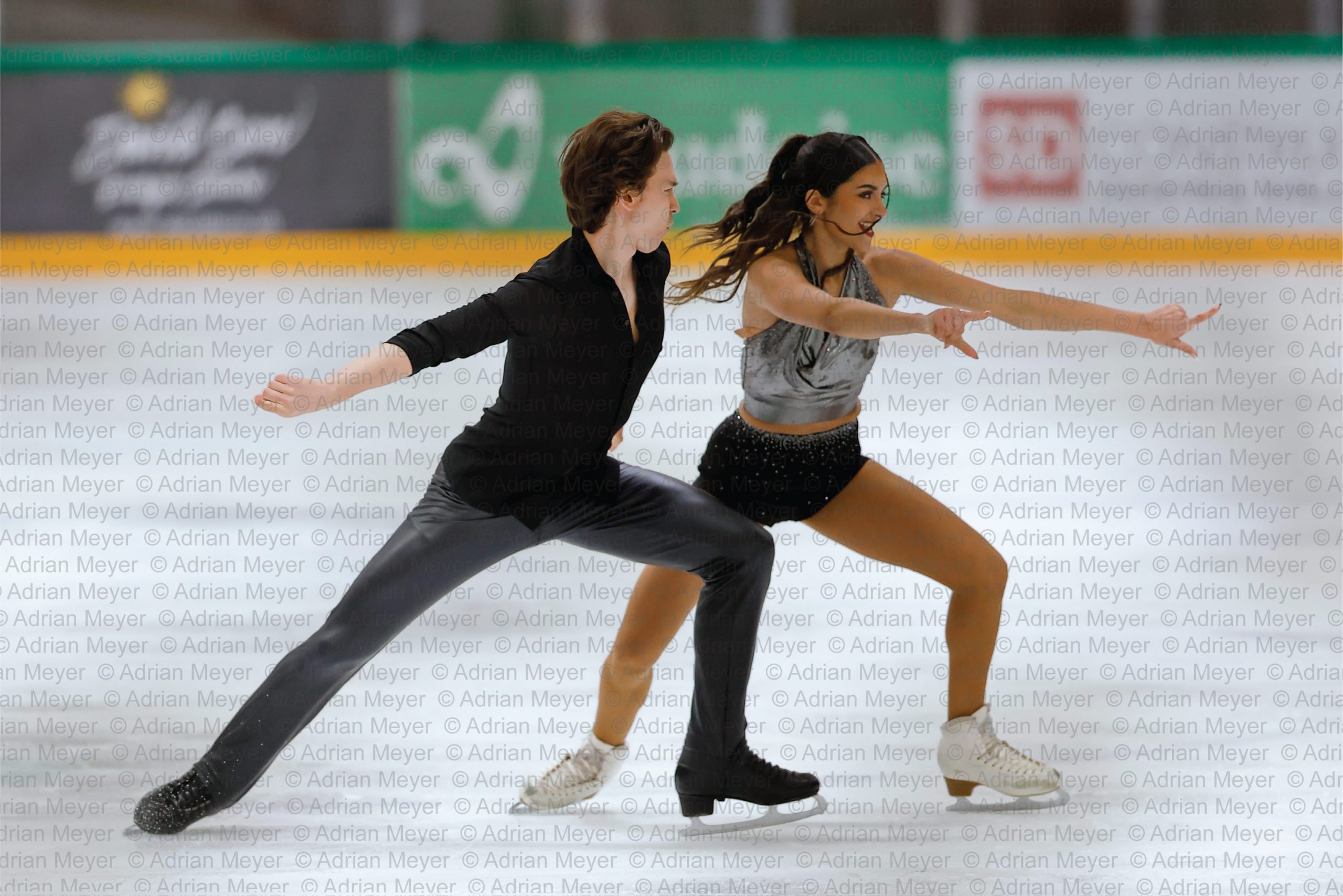 Harlow Lynella STANLEY / Seiji URANO MEX - Ice Dance - Rhythm Dance at Swiss Ice Skating Open 2025