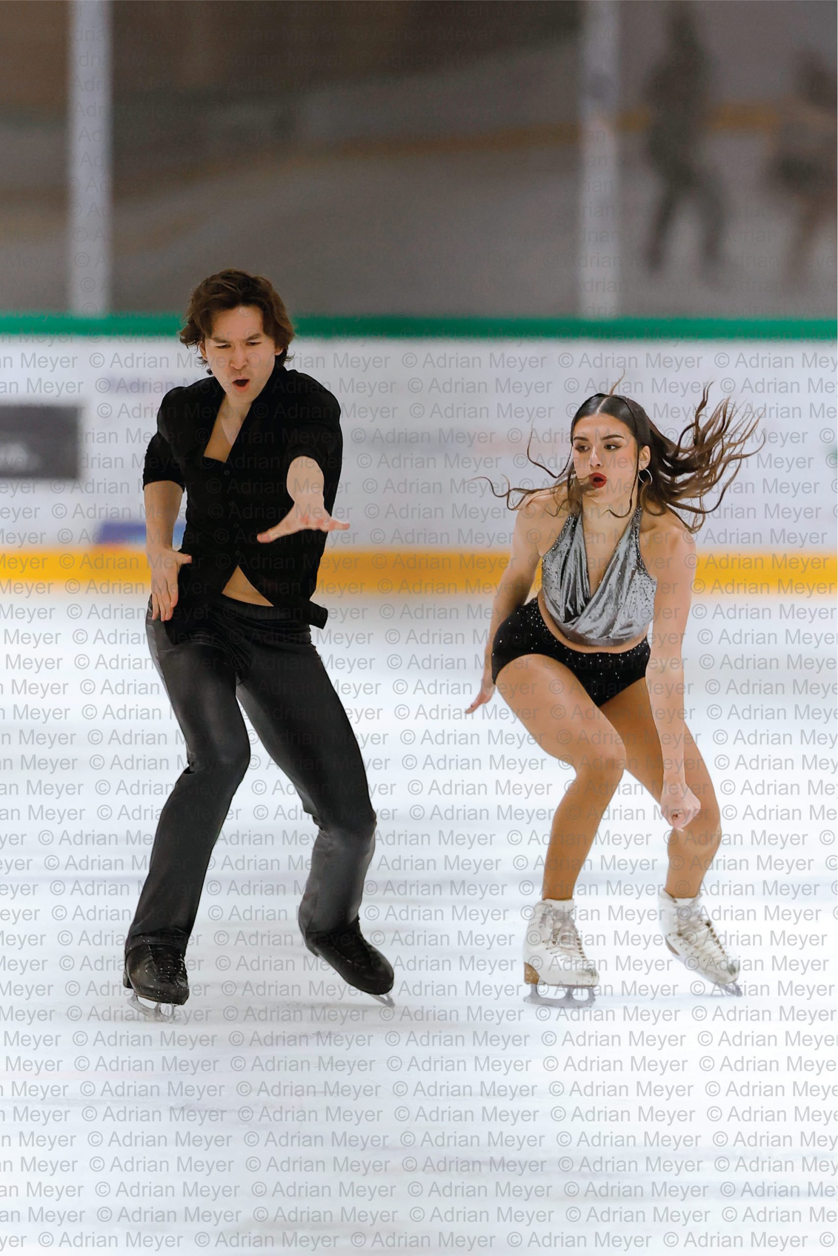 Harlow Lynella STANLEY / Seiji URANO MEX - Ice Dance - Rhythm Dance at Swiss Ice Skating Open 2025