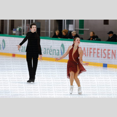 Lara LUFT / Ilias FOURATI HUN - Ice Dance - Free Dance at Swiss Ice Skating Open 2025