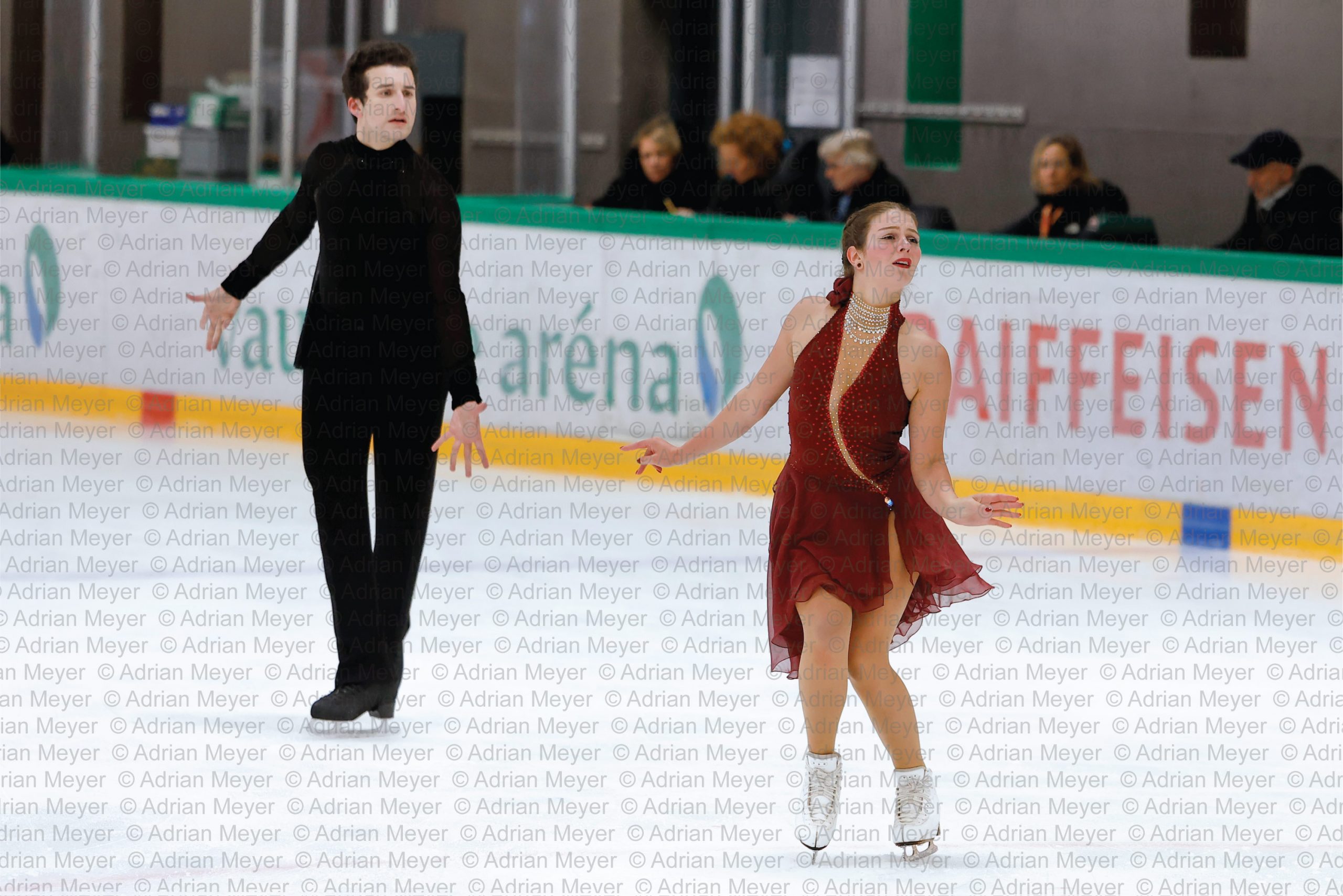 Lara LUFT / Ilias FOURATI HUN - Ice Dance - Free Dance at Swiss Ice Skating Open 2025