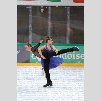 Sophia BUSHELL / Antonio PENA GBR - Ice Dance - Free Dance at Swiss Ice Skating Open 2025