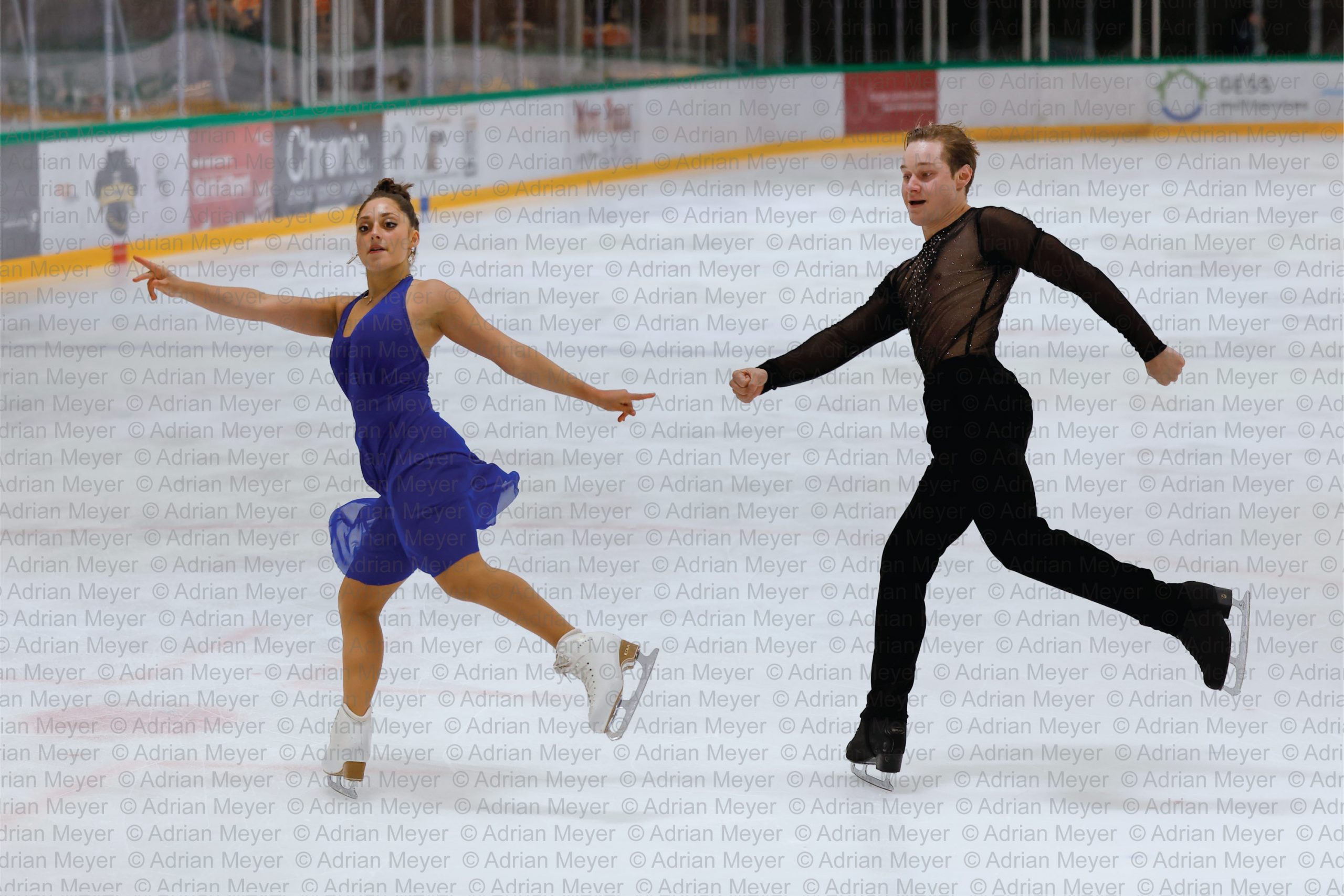 Sophia BUSHELL / Antonio PENA GBR - Ice Dance - Free Dance at Swiss Ice Skating Open 2025