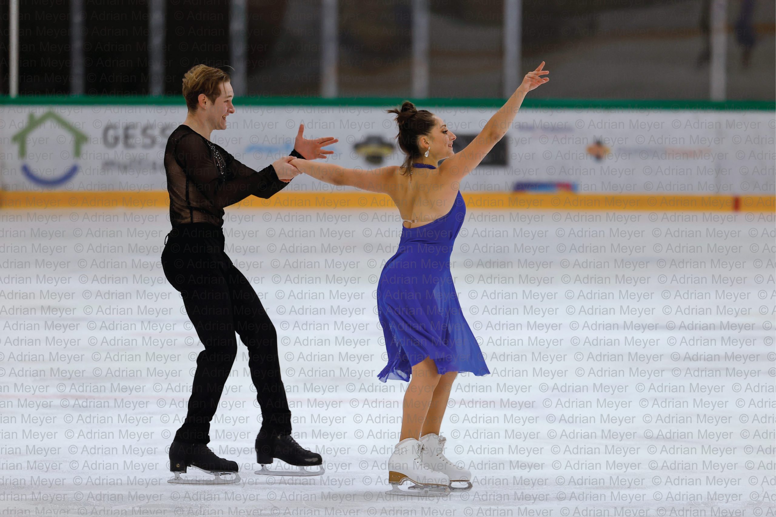 Sophia BUSHELL / Antonio PENA GBR - Ice Dance - Free Dance at Swiss Ice Skating Open 2025