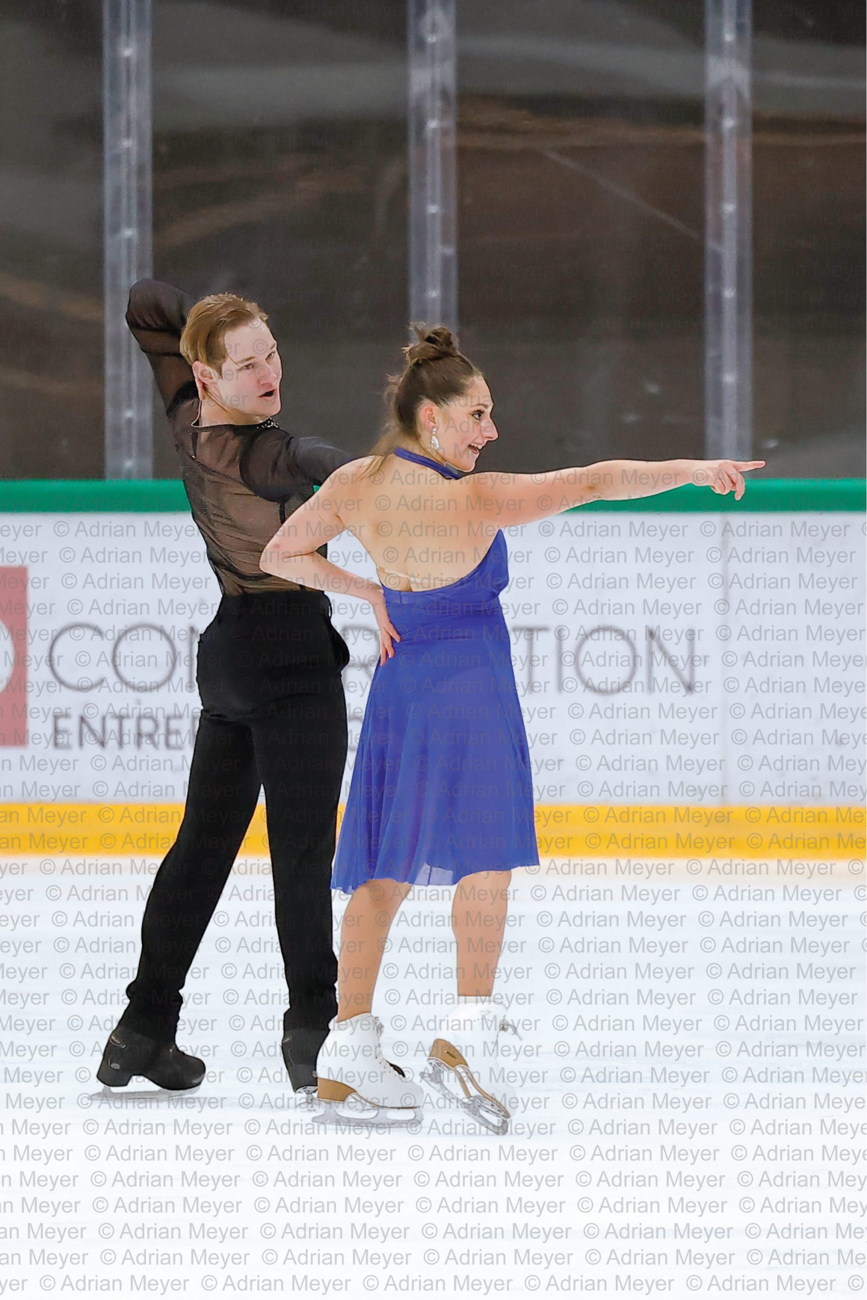 Sophia BUSHELL / Antonio PENA GBR - Ice Dance - Free Dance at Swiss Ice Skating Open 2025