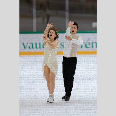 Marie DUPAYAGE / Thomas NABAIS  - Ice Dance - Free Dance at Swiss Ice Skating Open 2025