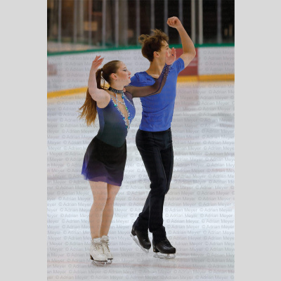 Barbora KLESALOVA / Matej KLESAL CZE - Junior Ice Dance - Rhythm Dance at Swiss Ice Skating Open 2025