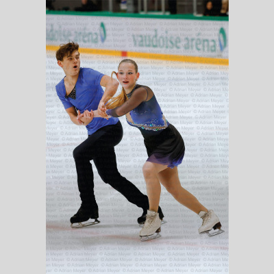 Barbora KLESALOVA / Matej KLESAL CZE - Junior Ice Dance - Rhythm Dance at Swiss Ice Skating Open 2025