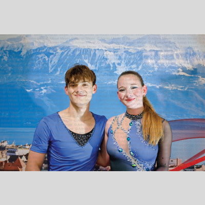Barbora KLESALOVA / Matej KLESAL CZE - Junior Ice Dance - Rhythm Dance at Swiss Ice Skating Open 2025