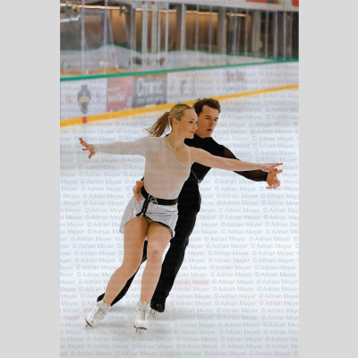 Eliska ZAKOVA / Filip MENCL CZE - Junior Ice Dance - Rhythm Dance at Swiss Ice Skating Open 2025