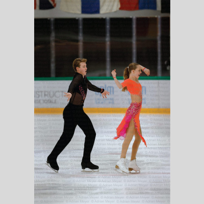 Leonie WOODTLI / Timon David SUHNER SUI - Junior Ice Dance - Rhy [1043]