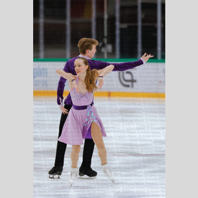 Leonie WOODTLI / Timon David SUHNER SUI - Junior Ice Dance - Fre [2022]