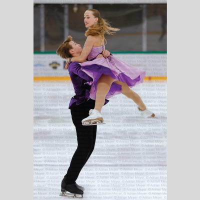 Leonie WOODTLI / Timon David SUHNER SUI - Junior Ice Dance - Fre [2023]