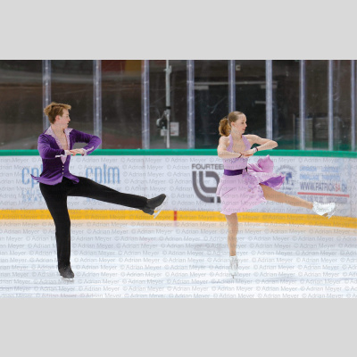 Leonie WOODTLI / Timon David SUHNER SUI - Junior Ice Dance - Fre [2024]