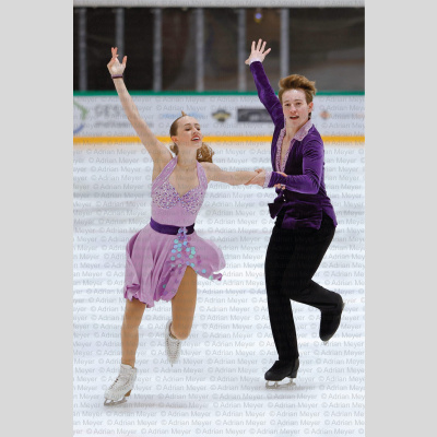 Leonie WOODTLI / Timon David SUHNER SUI - Junior Ice Dance - Fre [2026]
