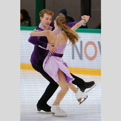 Leonie WOODTLI / Timon David SUHNER SUI - Junior Ice Dance - Fre [2027]