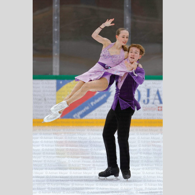 Leonie WOODTLI / Timon David SUHNER SUI - Junior Ice Dance - Fre [2029]